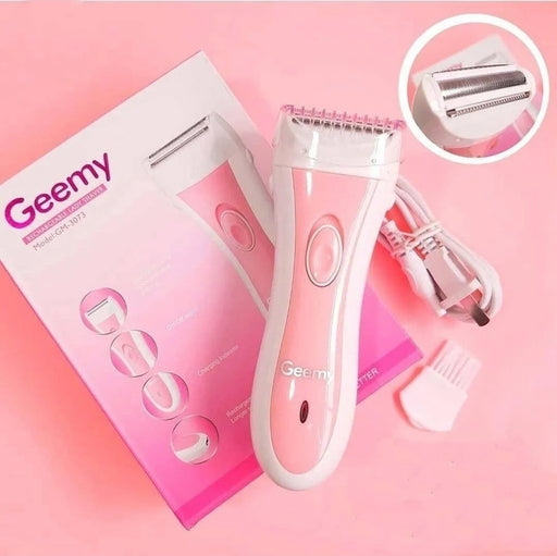 Geemy GM-3073 Women’s Rechargeable 3-in-1 Electric Shaver & Bikini Trimmer