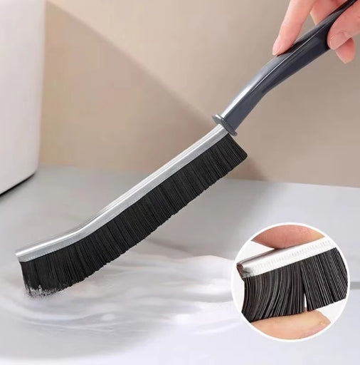 Gap Cleaning Brush Multi-Purpose Door Window, Long Handle Grout Cleaner for Bathroom Tile, Floor