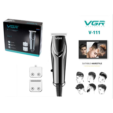 VGR Branded V-111 Electric Hair Clipper Men'S Hair Trimmer