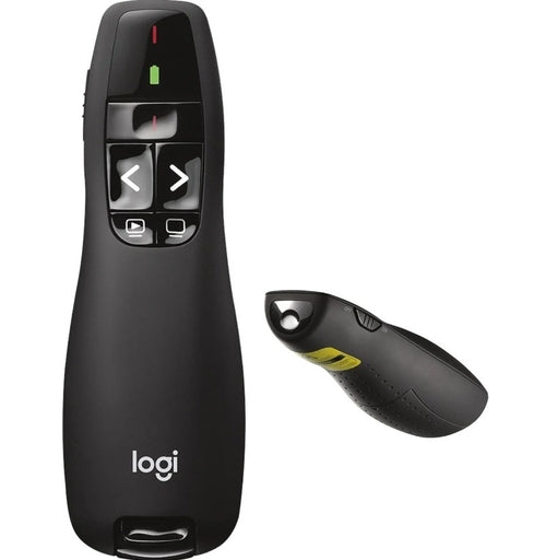 Logitech R400 Wireless Presenter with Red Laser Pointer – Perfect for PowerPoint