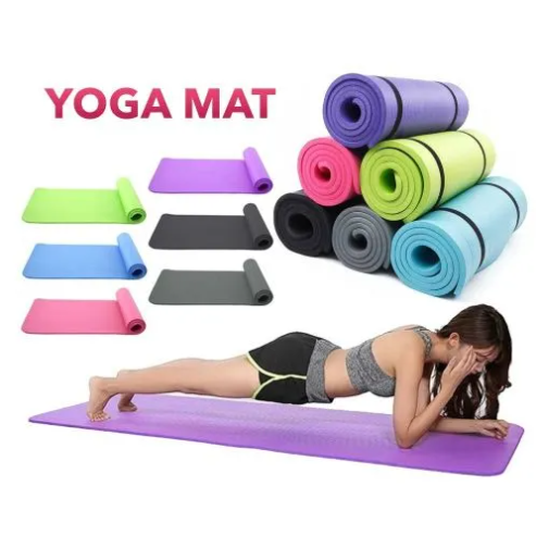 Yoga Mat 4Mm- Non Slip, Washable, Moisture