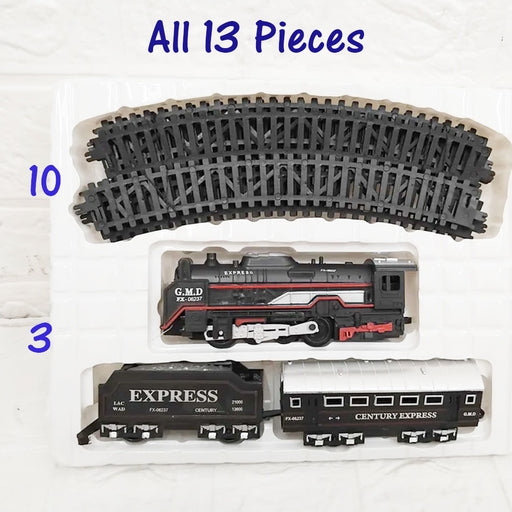 Battery Operated Railway Classical Freight Train Train Toys Kids Toy