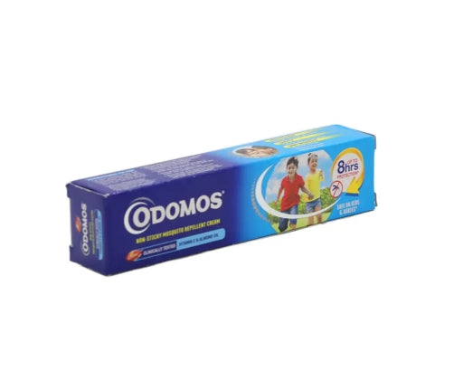 Odomos Non-Sticky Mosquito Repellent Cream (with Vitamin E & Almond) 25G