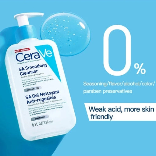 CeraVe SA Smoothing Cleanser Facewash 236Ml