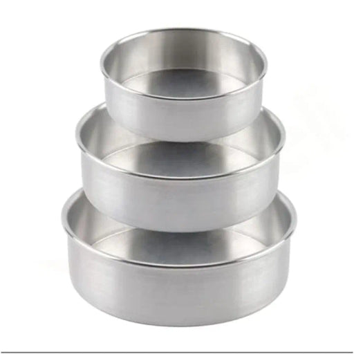 Round Cake Tray 3 Pcs Set