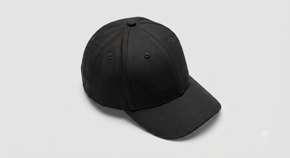 Premium Kids Black Baseball Cap (Ages 2-12) | Adjustable Sports Sun Hat by Gate Shopping