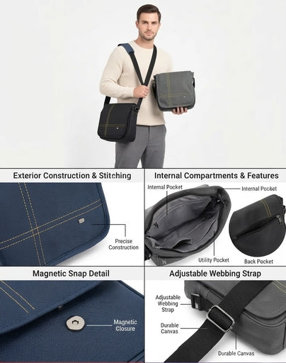 Classic Crossbody Messenger Bag