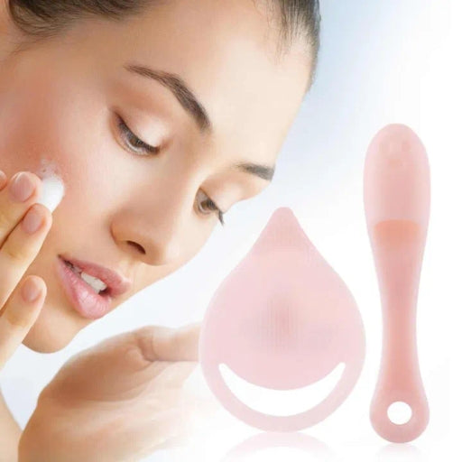 Silicone Facial Cleansing Brush – Soft Exfoliating Face Wash & Massage Skin Care Tool