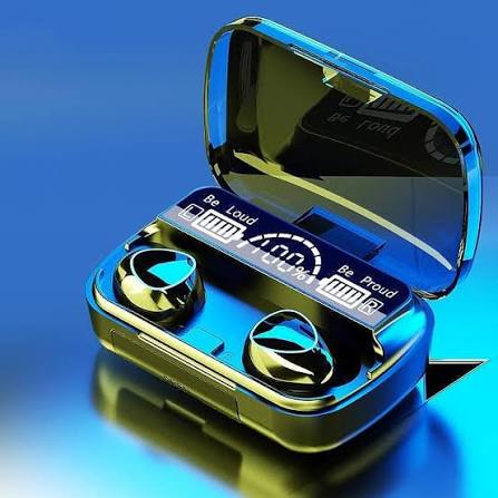 M10 TWS Wireless Earbuds | Bluetooth Headset with LED Display & Power Bank Case