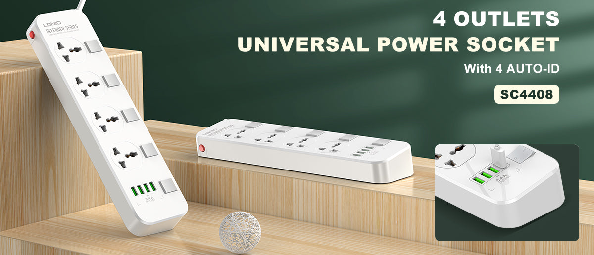 LDNIO SC4408 Multi-Functional Power Point