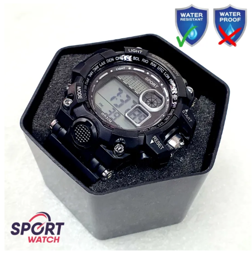 Sport Digital Watch for Men Digital Watch Water Resistant FAIFA