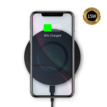 WIWU M3 15W Fast Charging Wireless Charger Pad with Type-C Cable