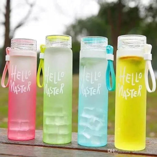 Transparent Water Bottle for Home, Office, Gym, Picnic & Travelling - 500ML