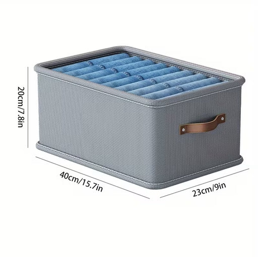 Foldable Oxford Cloth Storage Box, Household Clothing Organizer, Drawer-Style Storage Box