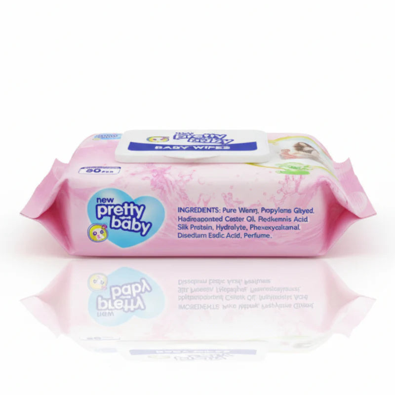 Pretty Baby | Baby Wipes | 80 Pieces