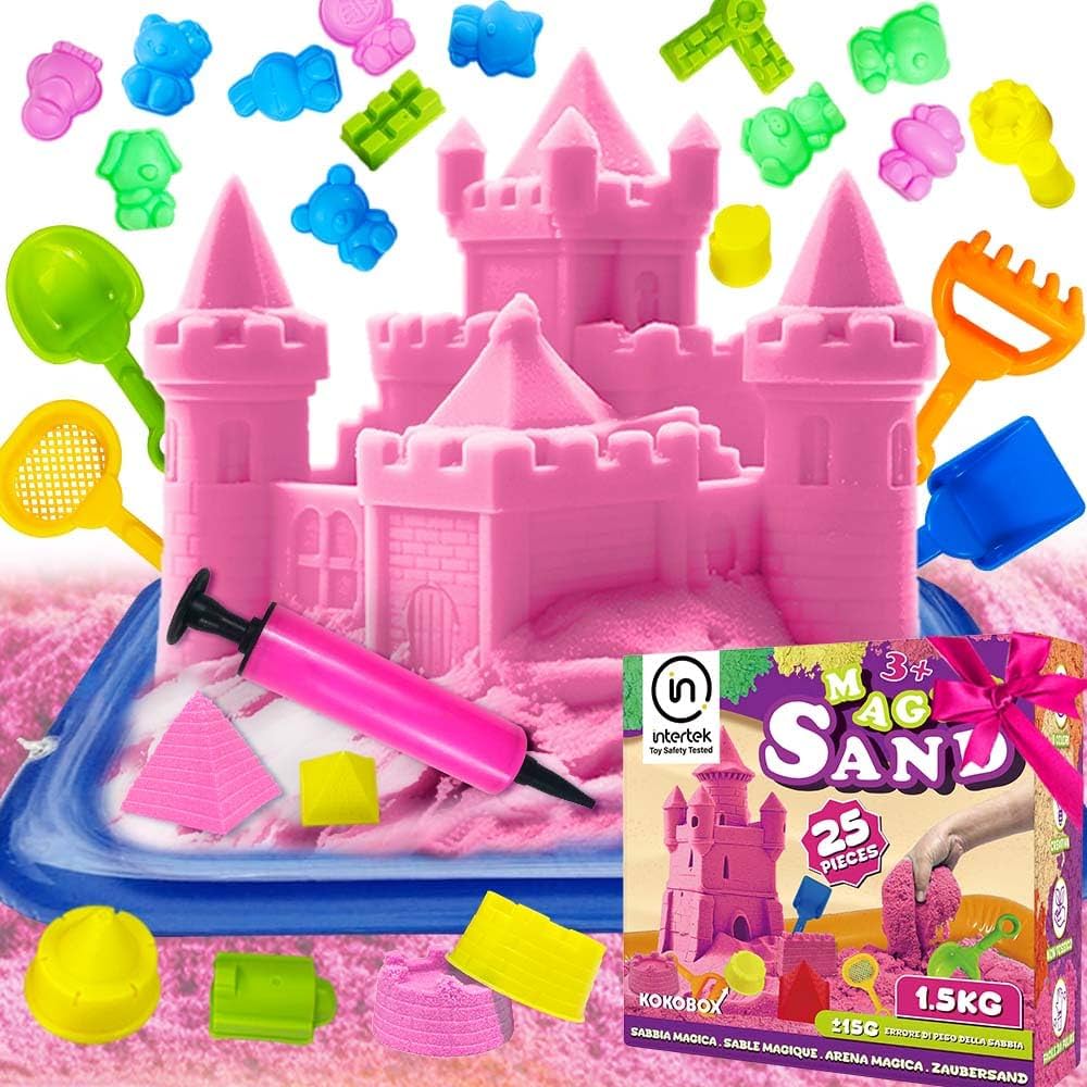 Magic Sand Clay Kids Clay toy Funny kids sand Never dries out magic sand nursery toy Clay Molding Colored Soft Slime Space Sand Dynamic Sand Play Toys Model Tools Supplies Play Sand Toys Set