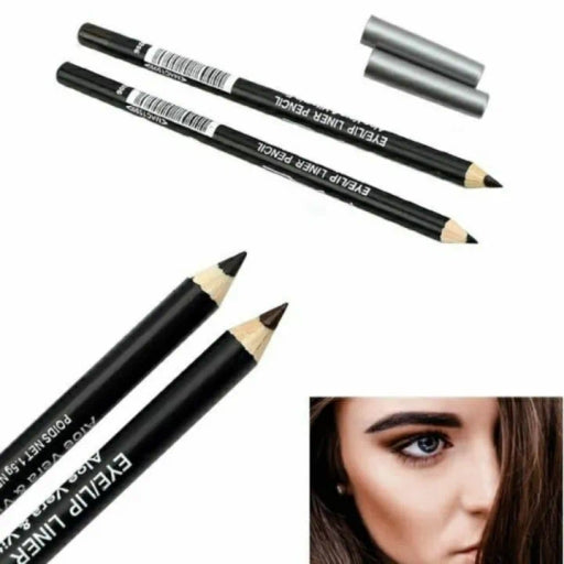 MAC Eye/Lip Liner Eyebrow Pencil with Aloe Vera & Vitamin E Eyeliner with Sharpener 1.5G