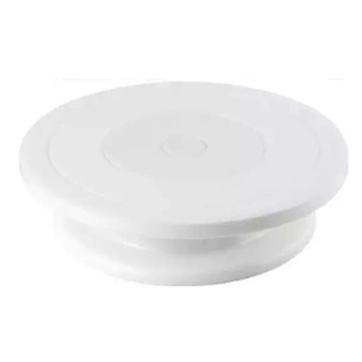 Cake Decorating Turntable Rotating Stand with Easy Glide Fondant Smoother Tool