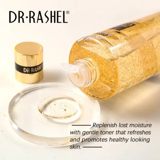 Dr.Rashel 24K Gold Radiance & Anti-Aging Essence Toner - 300Ml