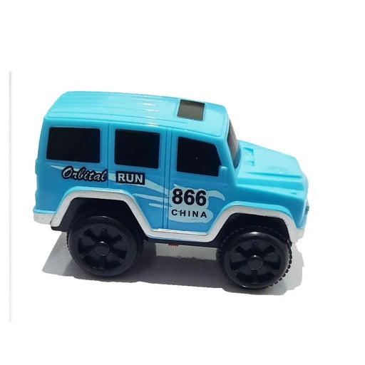 Roller Coaster Track+ Car Assembling Building Block Car Rail Car Toys for Children