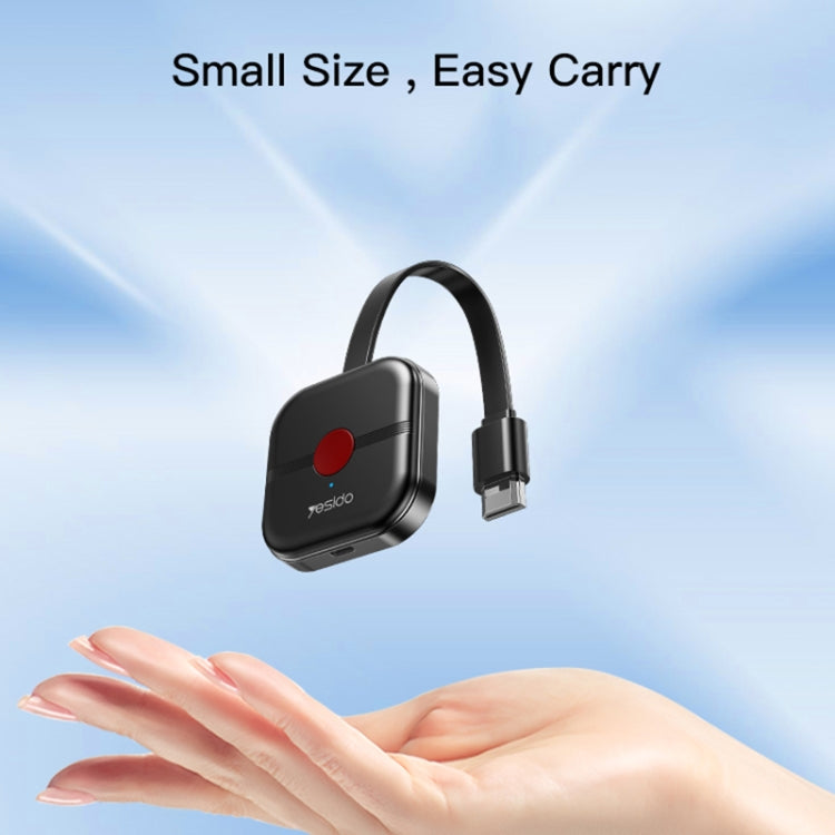 Yesido TV10 HD Wireless Screen Display Receiver, HDMI / 2.4G/5G+4K wireless connection, support screen mirroring