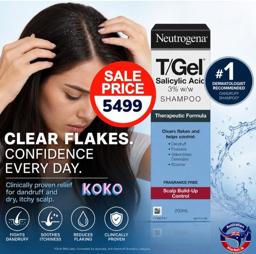 Neutrogena T/Gel Salicylic Acid 3% Shampoo – 200ML