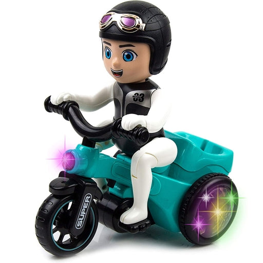 Toddler Toy 60 Degree Rotating Musical Tricycle Toy with Flashing Light
