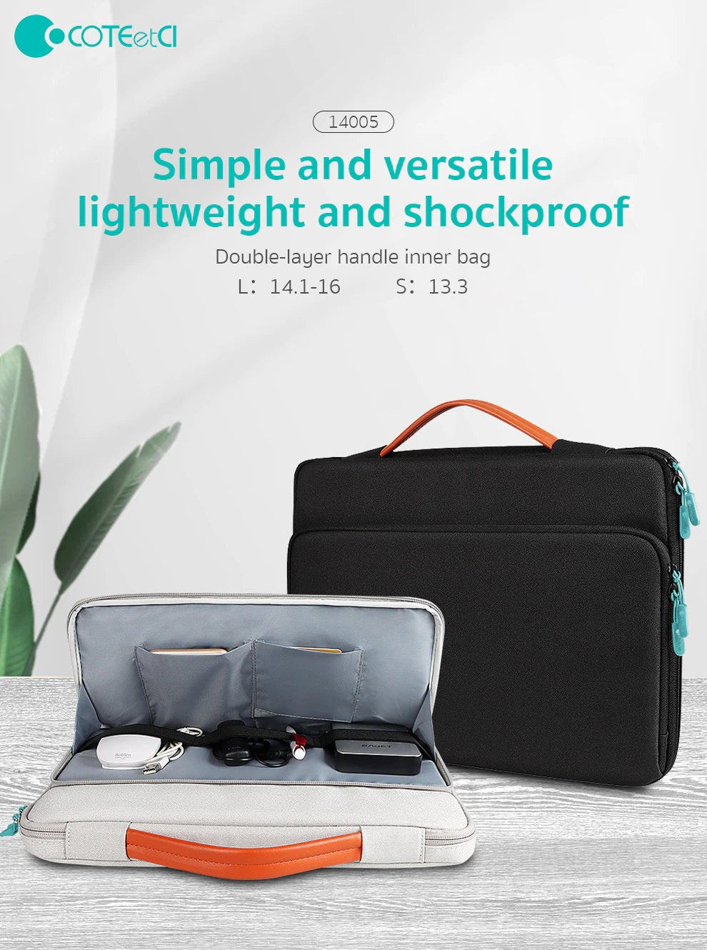 COTEetCI NoteBook Handle Liner Bag