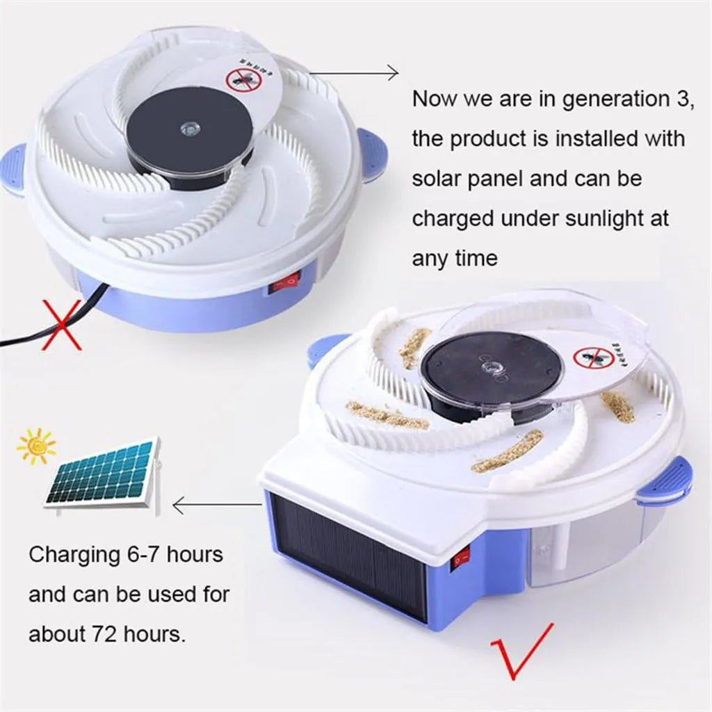 Mosquitoes Flytrap Catcher House Fly Trap Electronic Fly Catcher SMT