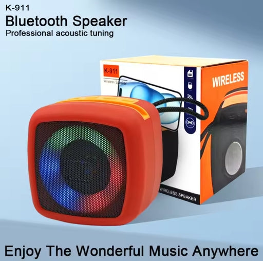 X911 Wireless Speaker Bluetooth Speakers LED Lights Wireless Speaker Outdoor Speaker