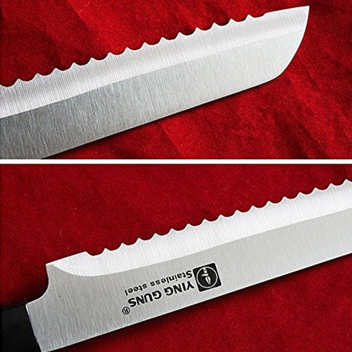 Bread Knife Premium Stainless Steel Knife Ying Guns Japanese Knife Stainless Steel Knife