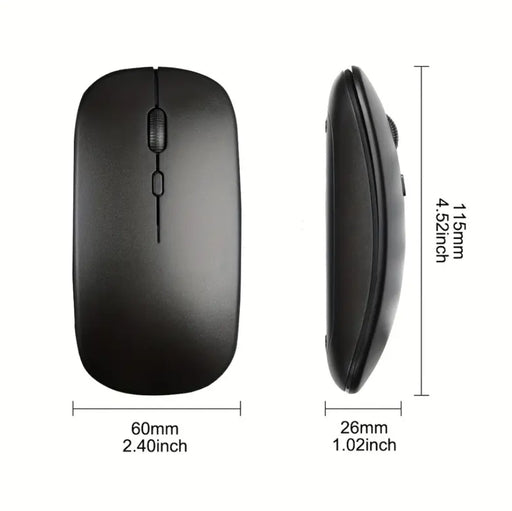 Ultra-Slim Wireless Keyboard and Mouse Set, Portable BT Keyboard and Mouse Combo, Suitable for IPad