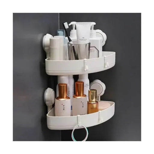 1-Piece Set Shower Suction Cup Shelf No-Drilling