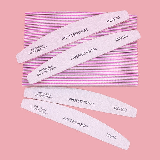 10Pcs Professional Nail File & Buffer Set – Nail Shaping & Polishing Tools for Home & Salon Manicure