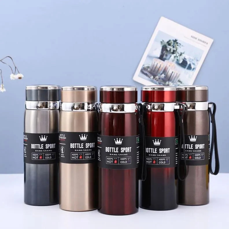 1000Ml Stainless Steel Vacuum Thermal Water Bottle | Insulated Thermos Flask for Hot & Cold Drinks