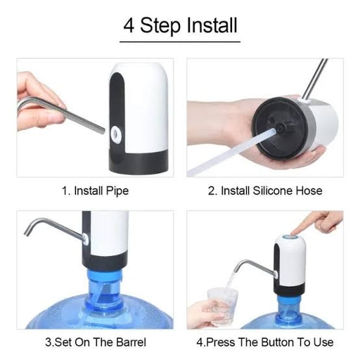 Portable Drinking Water Pump with USB Charging
