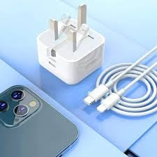 35W USB-C PD Fast Charger UK Pin for IPhone 15 Pro Max 16 Pro Max Samsung Xiaomi IPad Pro