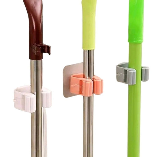 Heavy Duty Kitchen Hooks Broom Tooll Mop Holder 1 Pc