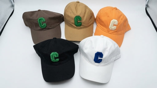 Classic Cotton Baseball Cap – Letter “C”