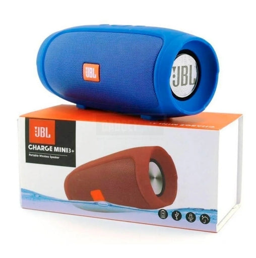 Charge Mini 3+ Wireless Portable Bluetooth Speaker Splash Proof Compact Design for Easy Transport