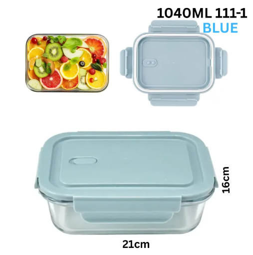 Borosilicate Glass Bowl 1040Ml and 640Ml