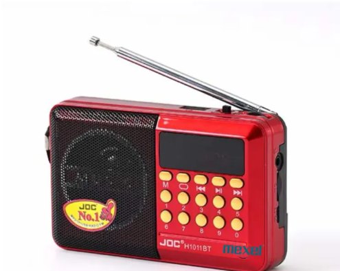 JOC Radio Bluetooth with Rechargeable Batteries and USB Cable Ultra Sound