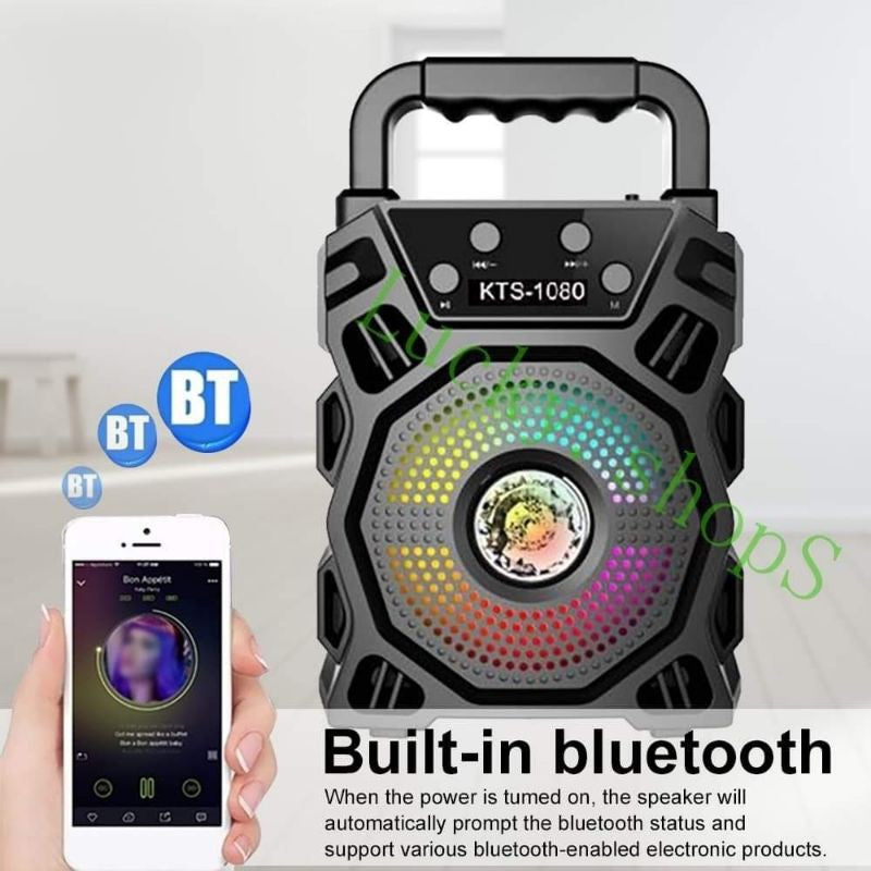 Bluetooth Speaker Extra Bass Ultra Sound Rechargebale TF,USB,FM Radio Ispikara Speaker