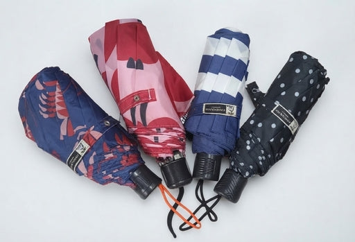 Women's Folding Umbrella Multicolour Handheld Canopy Unisex Portable