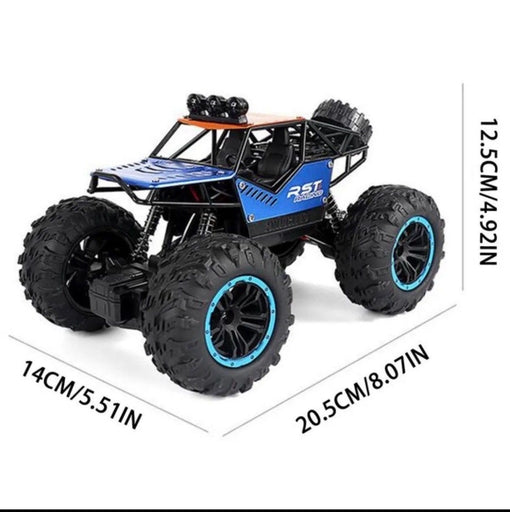 Kids RC Toy - Remote Control Truck with off Road Tires LED Lights RC Drift Cars