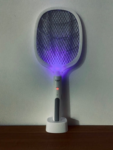 Gecko Dual-Use Electric Mosquito Racket Standing Fly Insect Swatter.(LTD-618/LTD-219)
