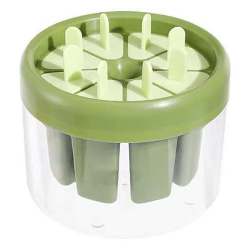 Ice Cream Mold Popsicles Molds with Round Ice Holder 8Pcs Reusable Popsicle Maker for Kids DIY