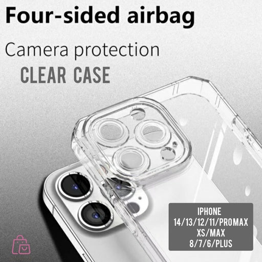 Quality Lifestyle Product - Full Covered Camera Lens Protection Four - Sided Airbag Transparent Case