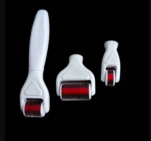 4 In 1 Derma Roller Set Stainless Micro Needles with Travel Case