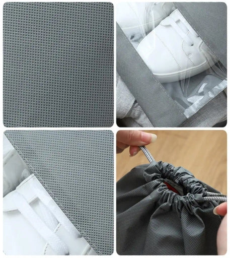 Shoe Storage Organizer Bags Non-Woven Travel Portable Closet Bag One Pc